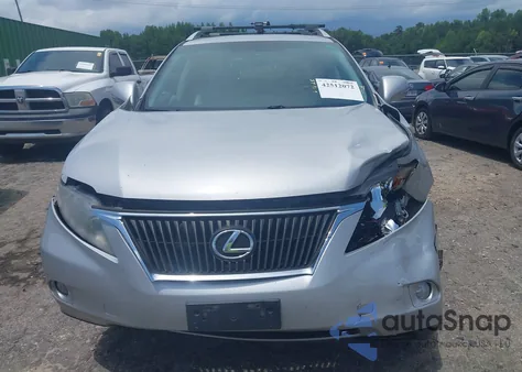 2010 Lexus Rx 350 z USA, uszkodzony, nr VIN 2T2BK1BA3AC028795